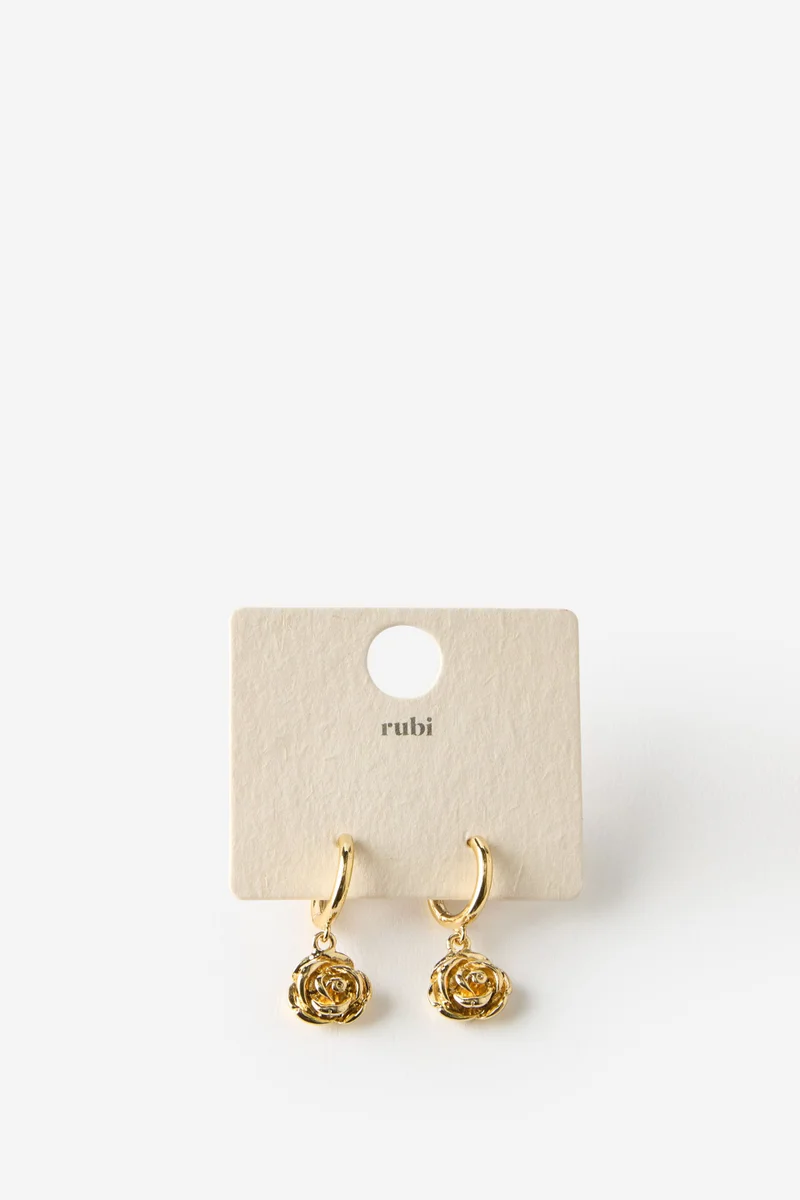 Rubi Huggie Hoop Earring